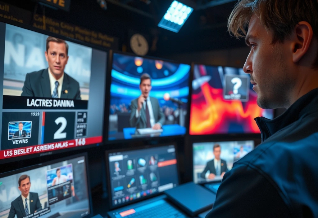 Monitores de noticias